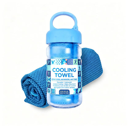 ⏰Last Day 50% off丨💦LUCKYSONG®Cold Sweat Towel You Can Use Anywhere,Ready to use anytime! Reusable, soft and absorbent, portable cooling❄️