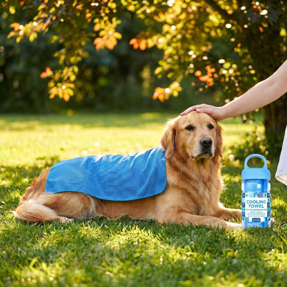 ⏰Last Day 50% off丨💦LUCKYSONG®Cold Sweat Towel You Can Use Anywhere,Ready to use anytime! Reusable, soft and absorbent, portable cooling❄️
