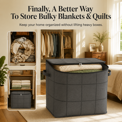 🔥 SVOZK® New Arrival! Buy one, get one free plus 50% discount. Dustproof storage box for bedding