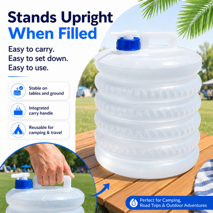 ☀️ Summer Sale: 50% OFF 💧 SVOZK® Collapsible Water Container with Spigot