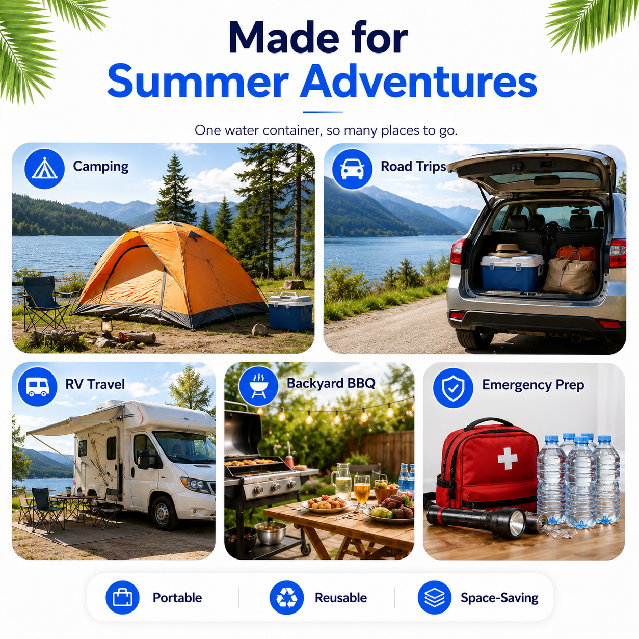 ☀️ Summer Sale: 50% OFF 💧 SVOZK® Collapsible Water Container with Spigot