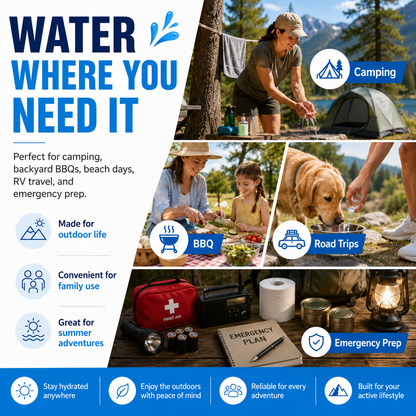 ☀️ Summer Sale: 50% OFF 💧 SVOZK® Collapsible Water Container with Spigot