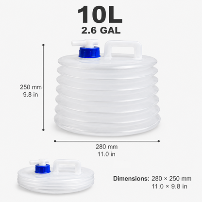 ☀️ Summer Sale: 50% OFF 💧 SVOZK® Collapsible Water Container with Spigot