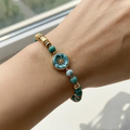 Vintage Turquoise Beaded Bracelet
