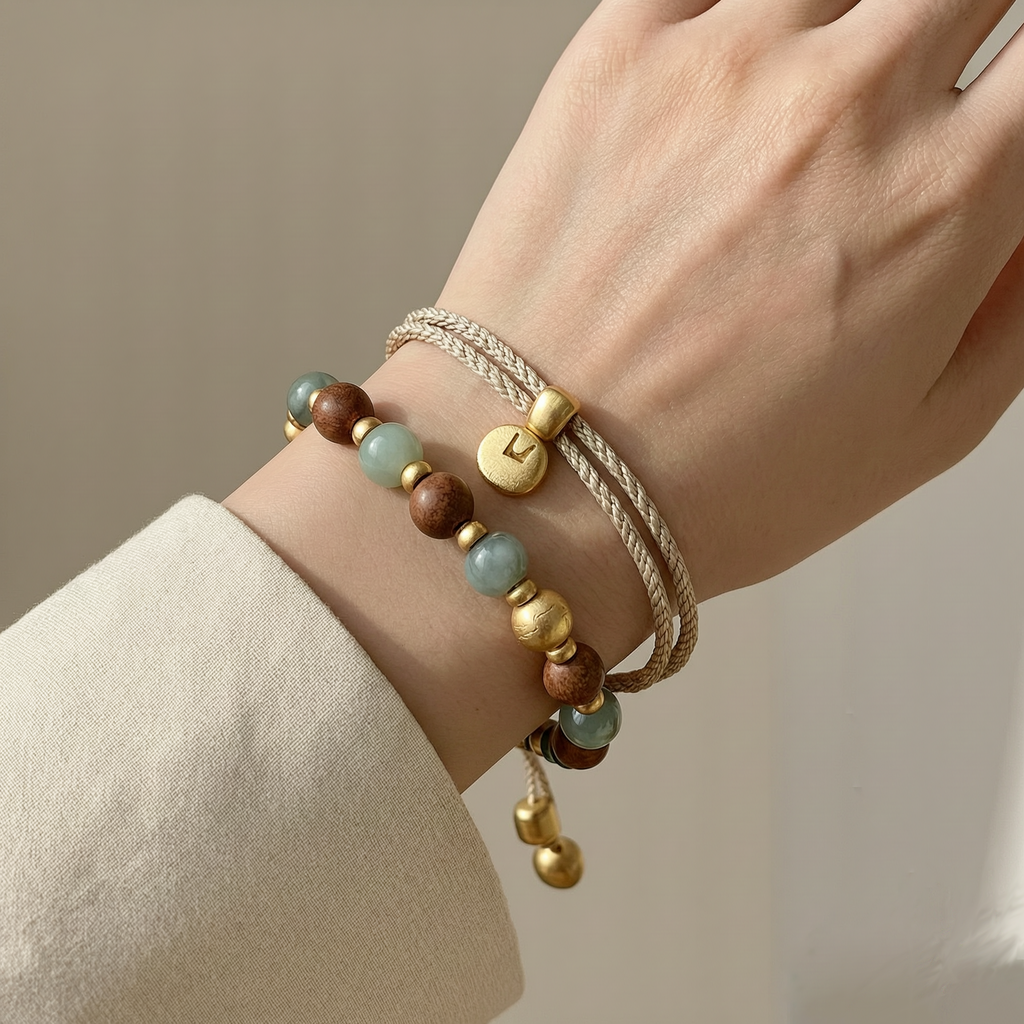 Boho Layered Beaded Bracelet