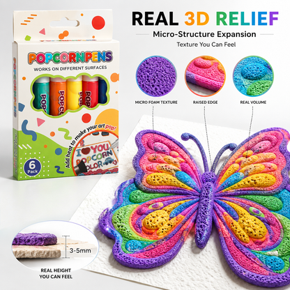 🔥Save 50% by ordering today丨IEY® 3D Relief Art Pen – Turn Flat Drawings Into Touchable 3D Art🪄