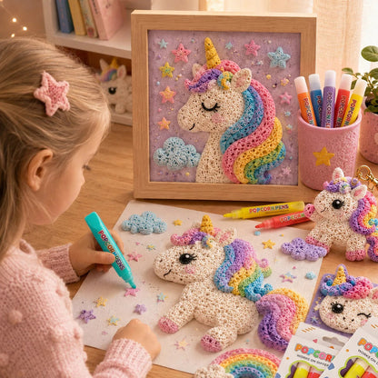🔥Save 50% by ordering today丨IEY® 3D Relief Art Pen – Turn Flat Drawings Into Touchable 3D Art🪄